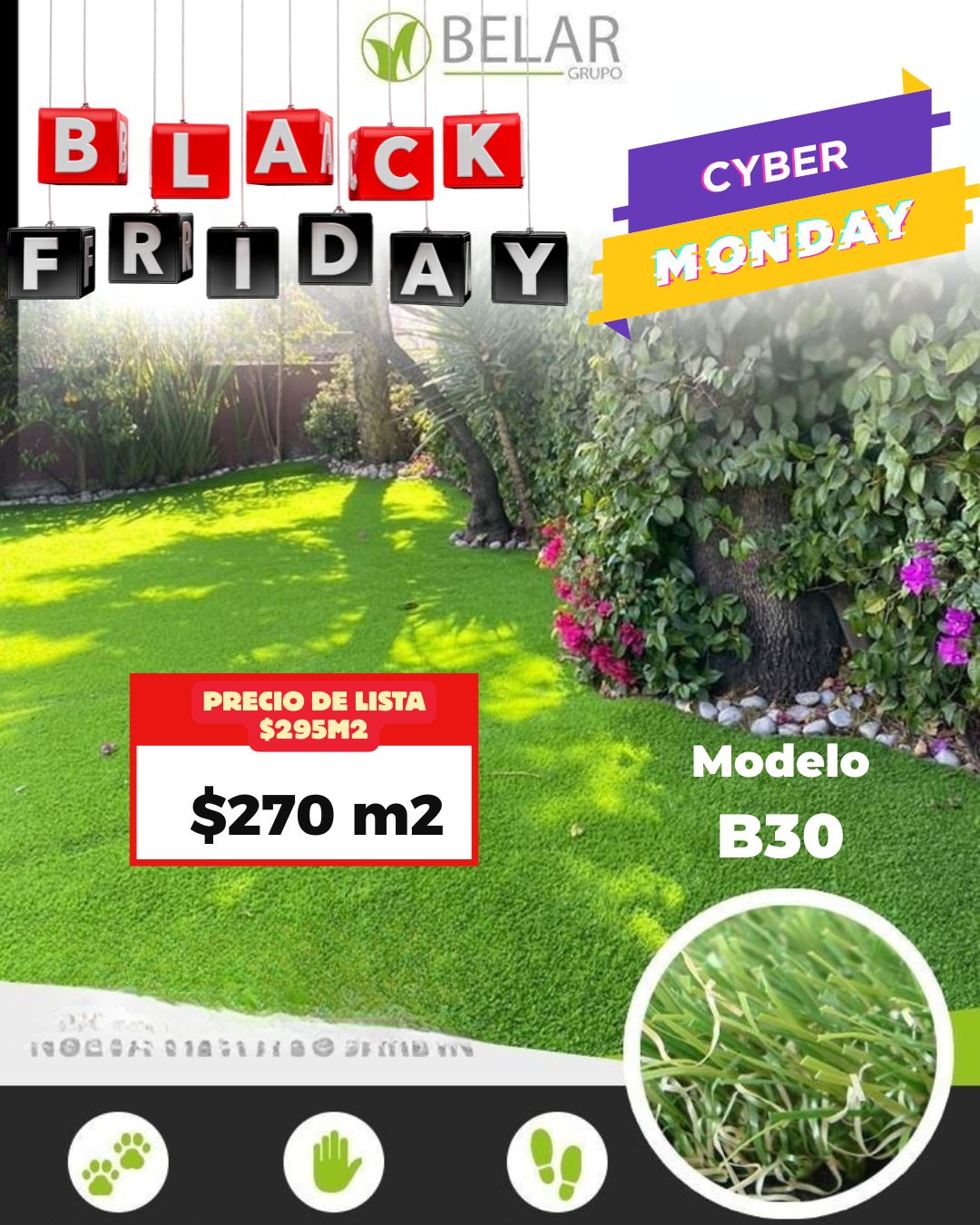 Promoción Black Friday Pasto B30